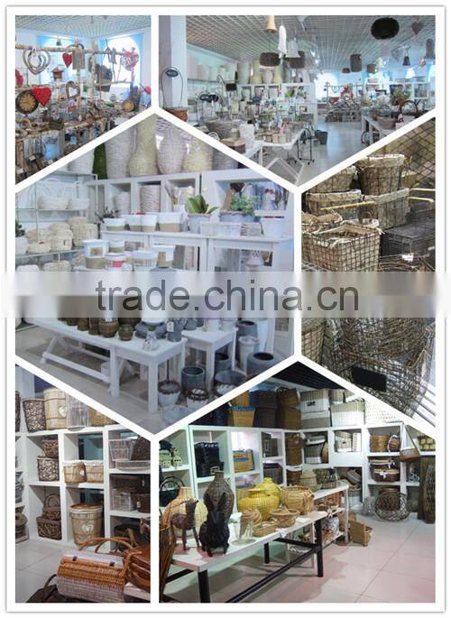 rectangular storage basket with window