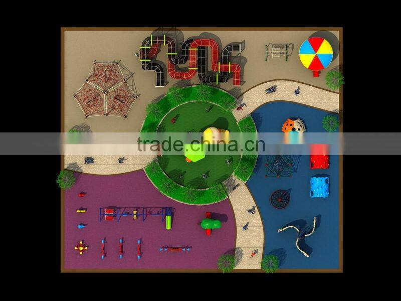 comprehensive amusement equipment playground,seesaw, swing