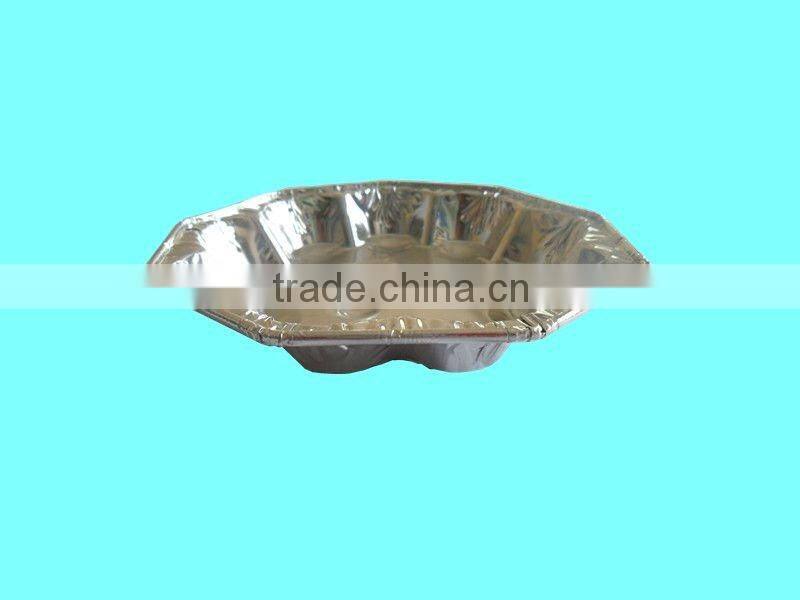 6 1/2" special aluminum foil container