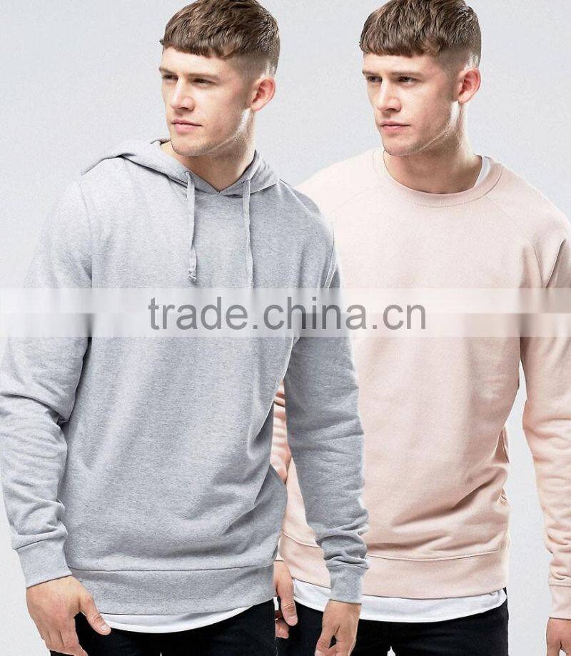 Daijun promotion causal multi color different kinds of plain men hoodies and sweatshirts