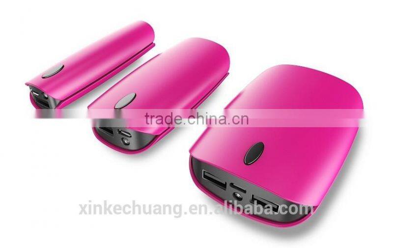 2016 new fashion design mini series Portable Power Bank 2600mAh for phone