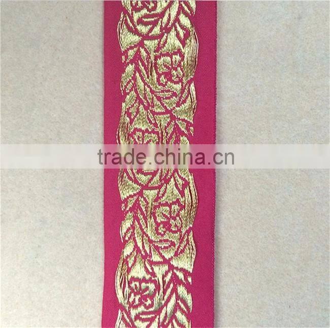 2016 Factory Wholesale Jacquard Ethnic Ribbon Trim