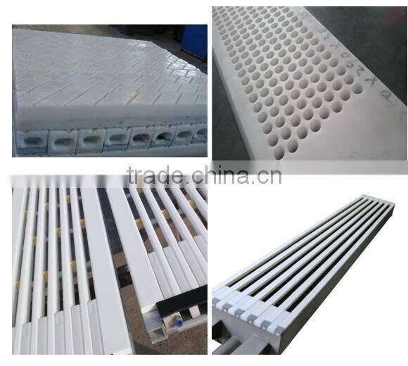 plastic uhmwpe suction box cover /machine suction cover uhmw-pe plastic box