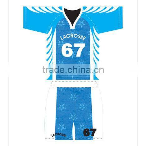 new style promotional lacrosse uniform for wholesales