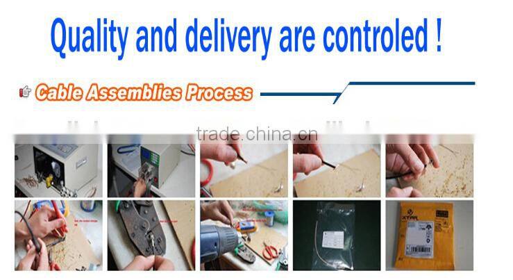 RF cable assembly SMA male to male cable with RG174