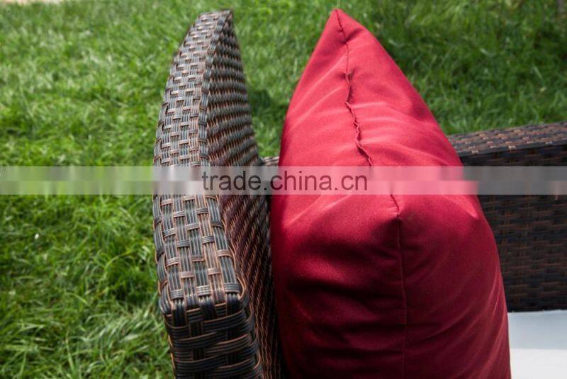 PE Rattan Modern Outdoor Leisure Patio Garden rattan Sofa