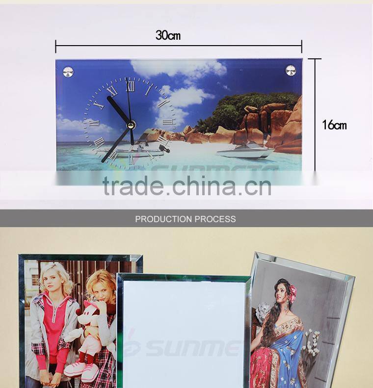 Factory supply sublimation glass photo frame (BL-28)