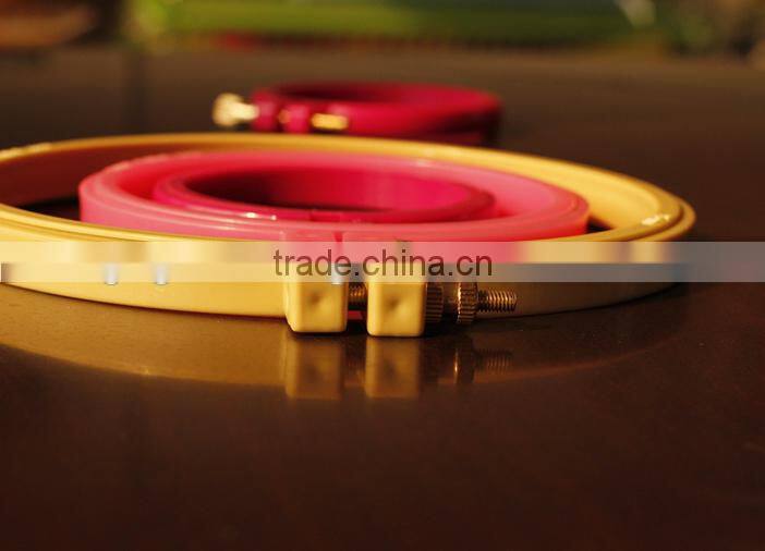 2016 fashion accessory for DIY kit plastic embroidery hoop