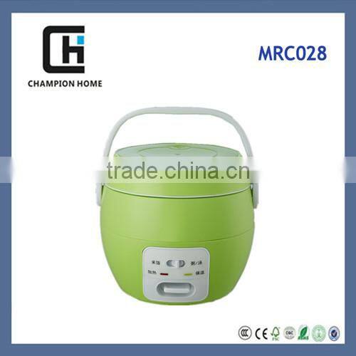 Green color mini rice cooker made in China