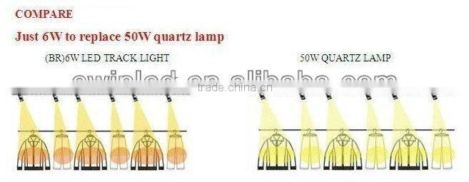 Custom made dimmable cob led track spot light LED GU10 30W 3000K