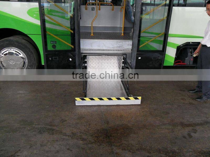 WL- UVL Series BUS Wheelchair Lift load 250kg with CE certificate