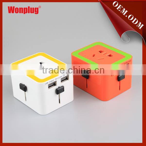 Newest All in one wonplug world travel adapter power adapter plug