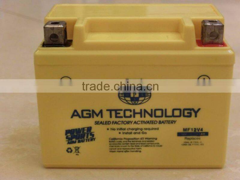 MOTORCYCLE BATTERY(YTX4L-BS 12V4AH)