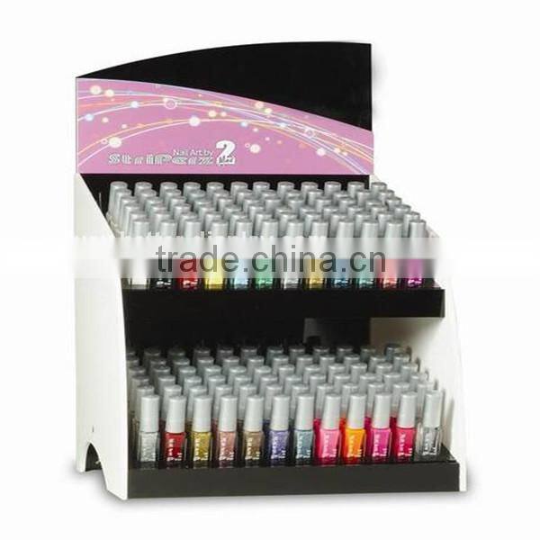 clear acrylic nail polish display rack floor stand