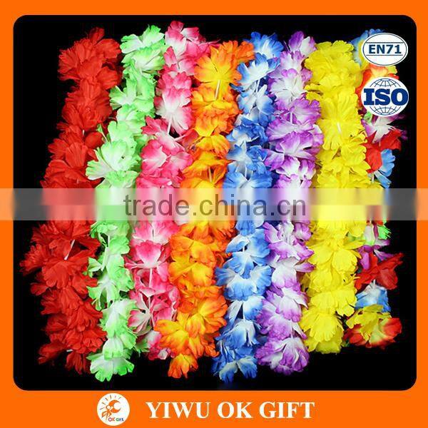 Elegant Flower Necklace Hawaiian Leis