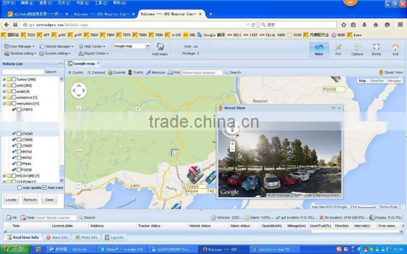 New Web Based GPS Tracking System GPS TRACKER PLATFORM
