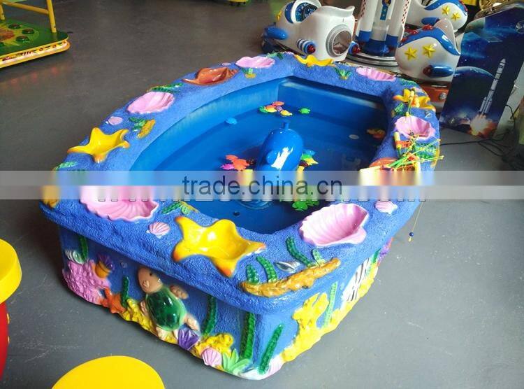 2015 Newest Multiplayer Dolphin pools mini arcade game machine amusement park trains for sale