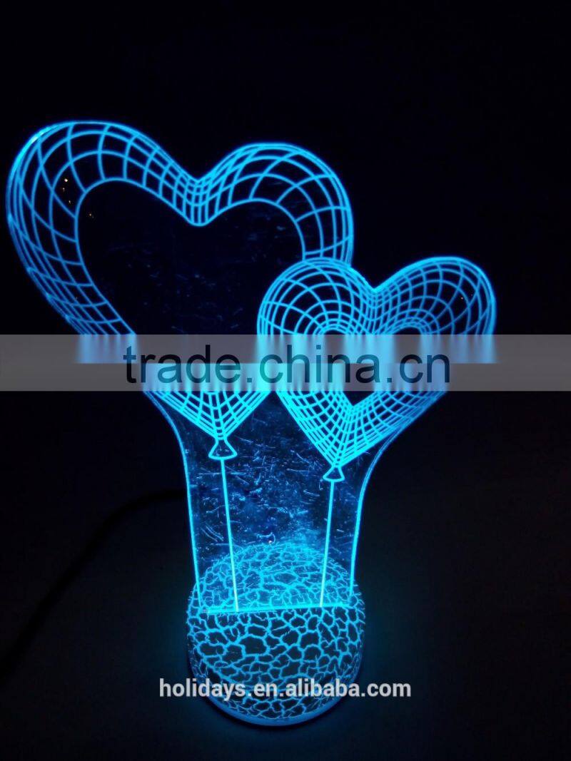 JM-3D04 Yiwu Jiumei 3D Led night light Projector