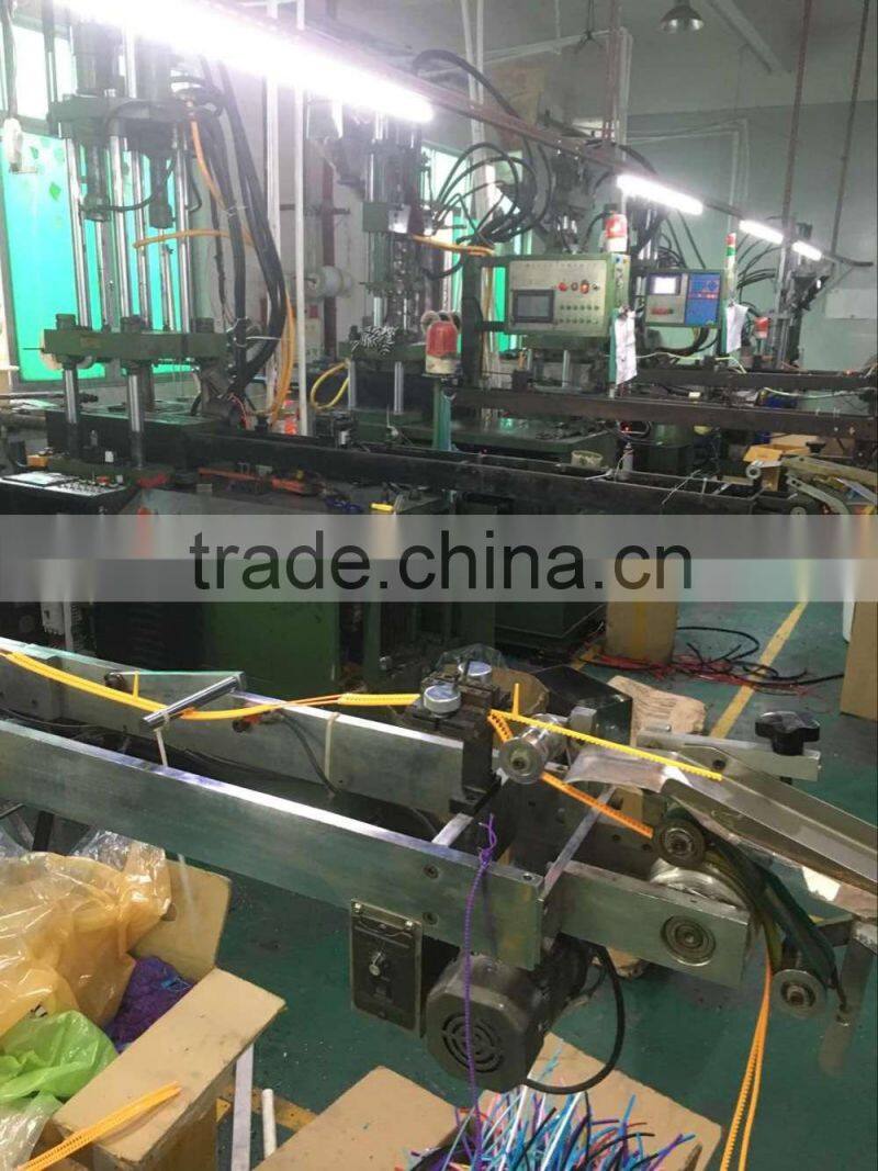 zipper stype glow in the dark metal earphone with microphone