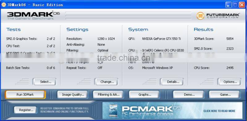 NVIDIA Graphics Cards GTX550TI 1G 128BBIT DDR3