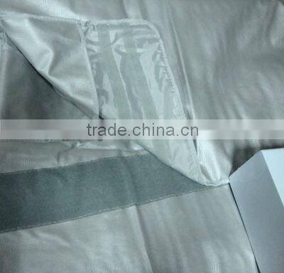 Three zone far infrared heated blanket for body shaping