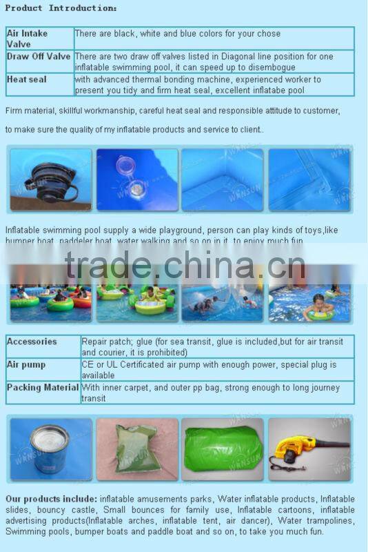 CE certificates hot-selling inflatable water slides china