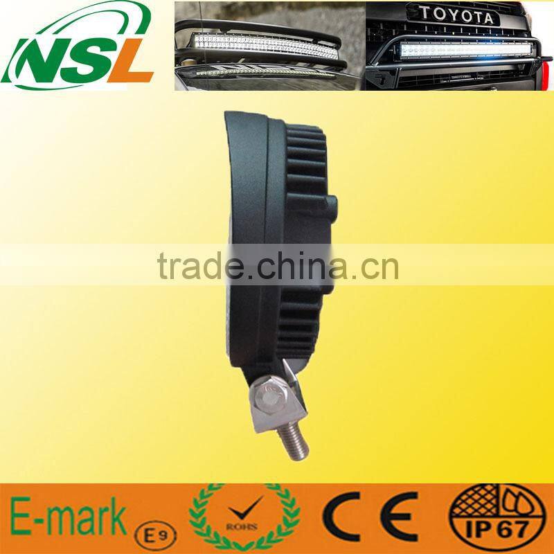 IP67 waterproof 24w energy saving led work lights round led lamp