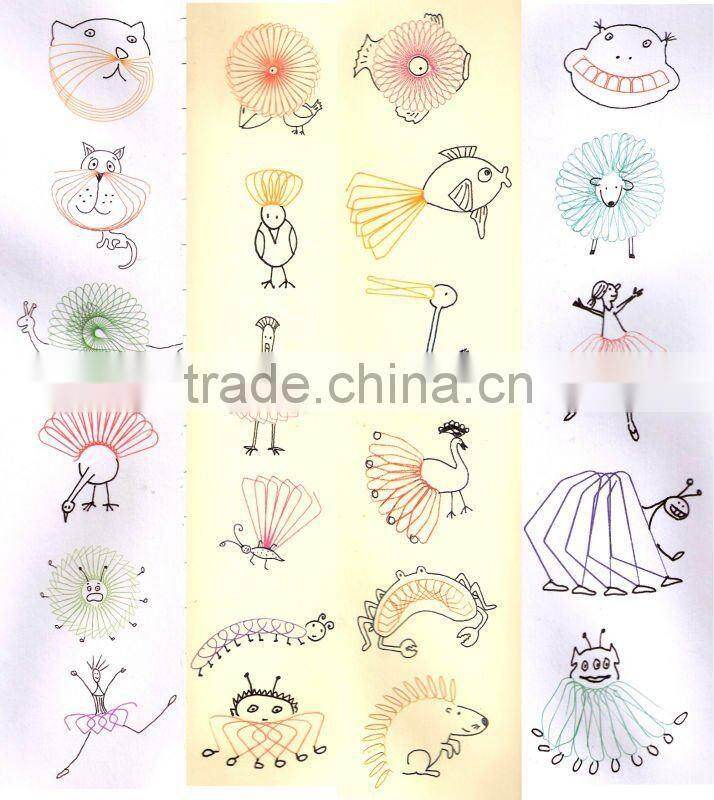 spiral art set drawing art set