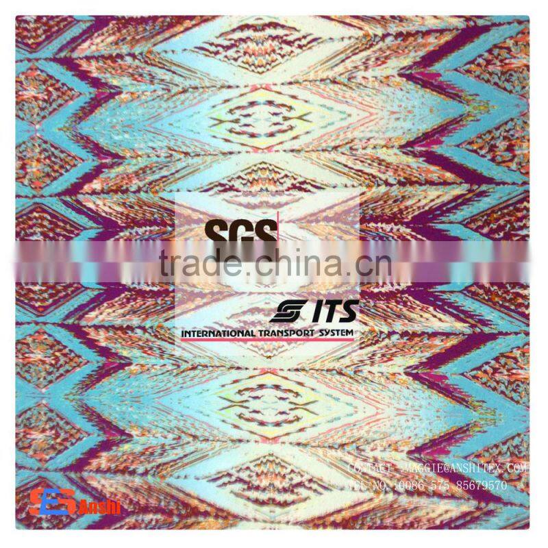 ES6146 soft dty printed fabric for dress, underwear fabric