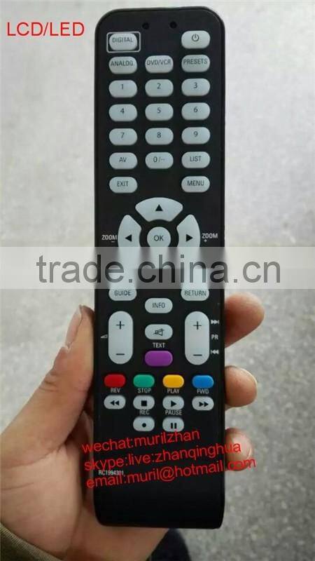 Black 63 Keys LCD LED HDTV 3DTV FUNCTION E-S916 Universal Remote Control for SONY use with Blister Package