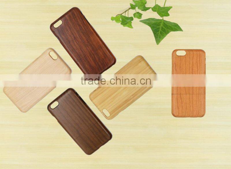 MOBILE PHONE CASE CUSTOMIZED in natural solid wood finish