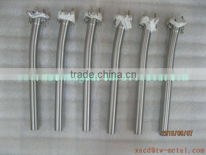 Newest design Titanium Bike Seat Post customized titanium bicycle seat post XACD titanium road bike seat post