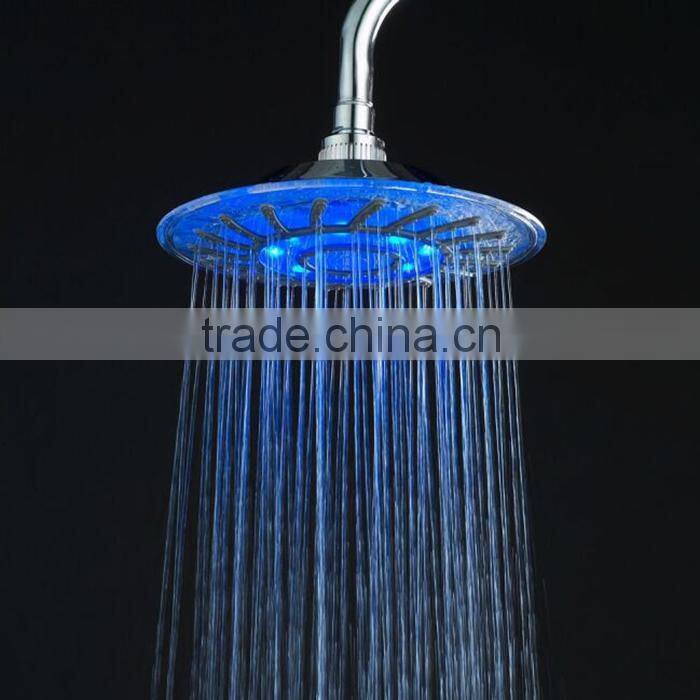 ABS PLASTIC LED SHOWER HEAD,LED TOP SHOWER