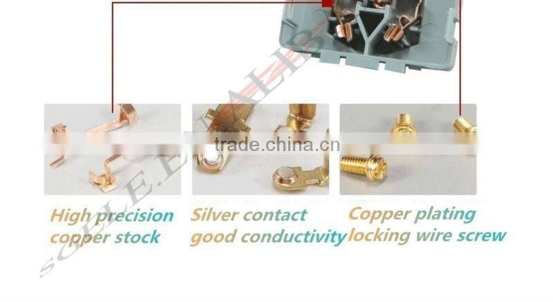 switch power supply High quality new design wall switch and socket