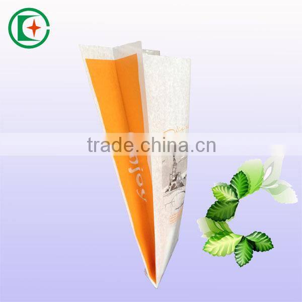 China supplier custom printed window bread paper bag