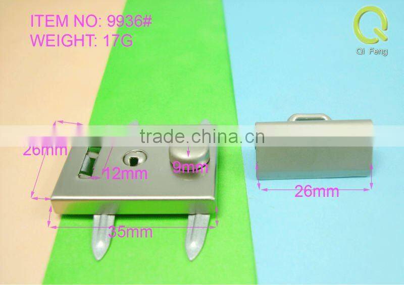 qifeng fashion hardware bag iron breafcase lock 9936#