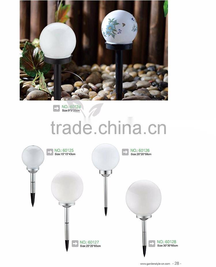 china led light, plastic lawn lamp solar garden light, 4pcs white light led garden light