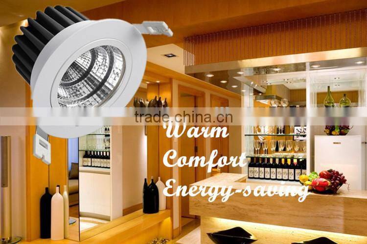 9w led downlight / Circular adjustable led downlight / Alibaba china led cob downlight