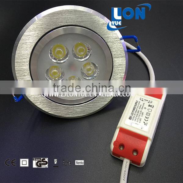 5W LED CEILING LIGHT HIGH QUANLITY recessed led ceiling light