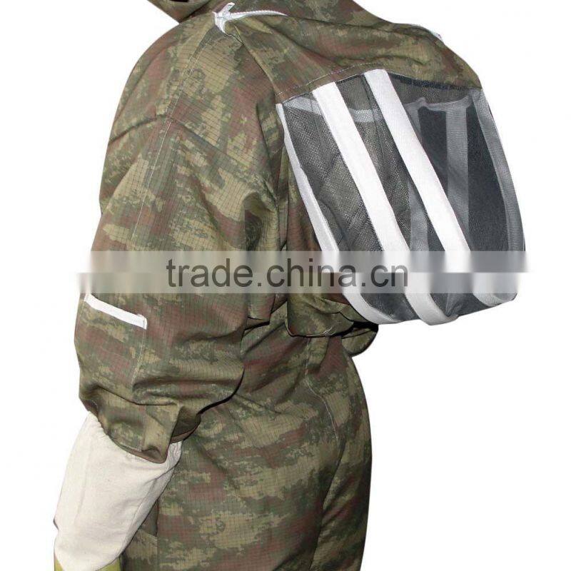 camouflage bee protective suit for professional beekeeper