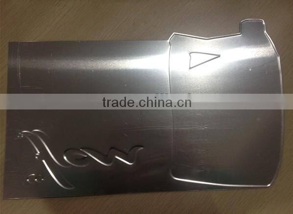 metal embossed/extruded aluminum sign