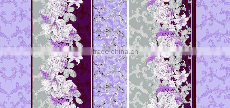 100% Polyester 3D disperse printed brushed fabric from china supplier