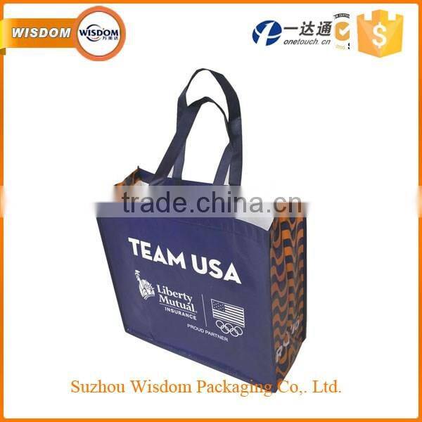 recyclable foldable laminated pp non woven bag