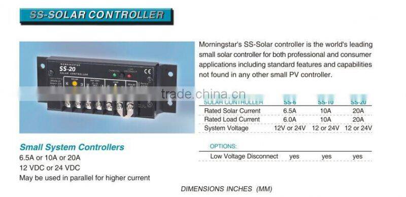 SL SS morning star SOLAR CONTROLLER