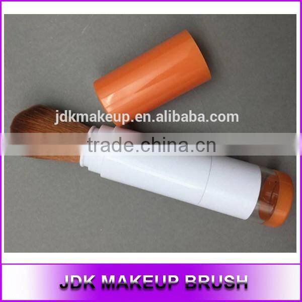 High quality Synthetic makeup brushes, Custom made makeup brushes, Dispensing powder brush