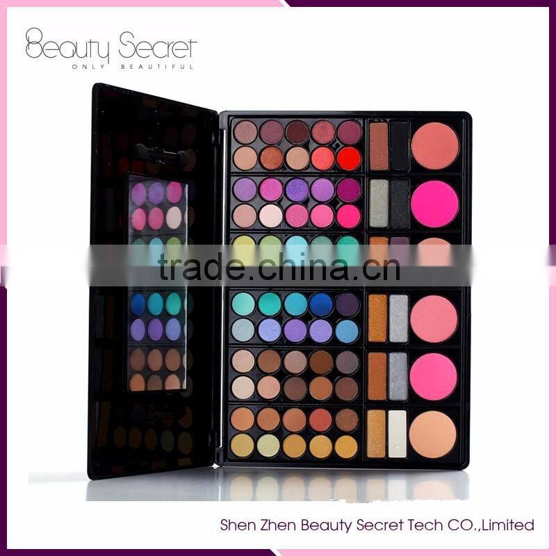 78 color matte cream eyeshadow palette set, 2016 best powder eyeshadow for dark brown eyes