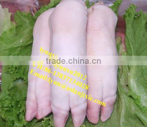 pig trotter unhairing machine/pig feet dehairing machine