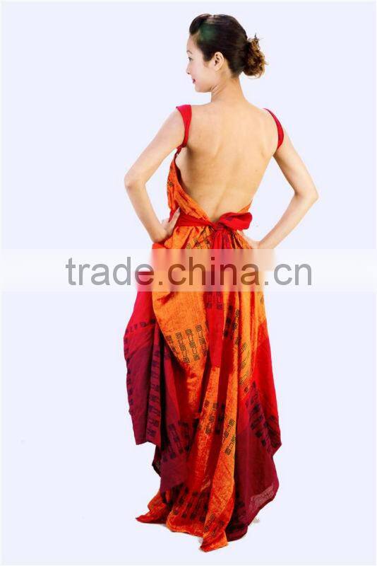 cotton dress/Ladies dress/ cut dress/100% cotton dress