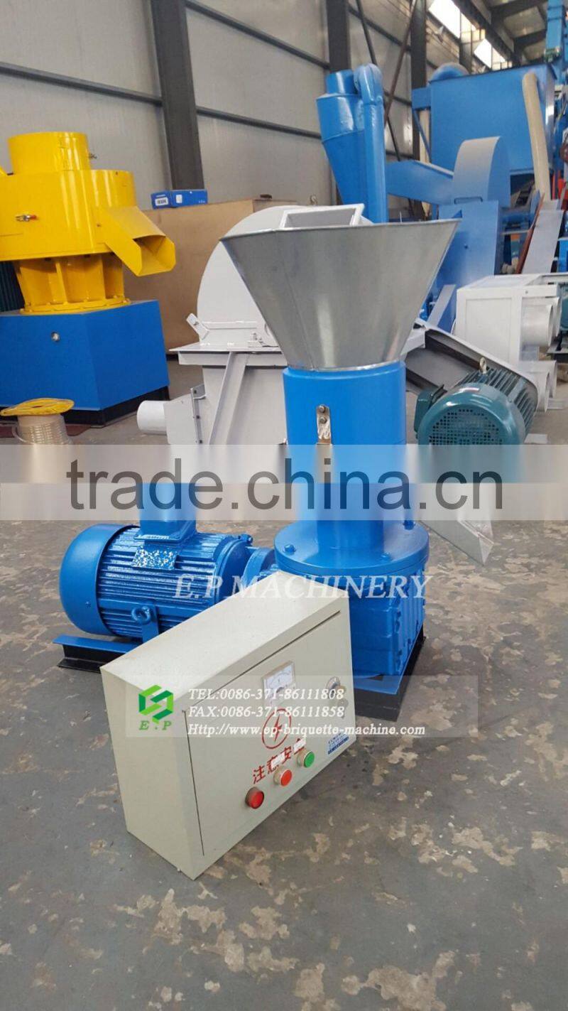 100kg/h wood pellet machine