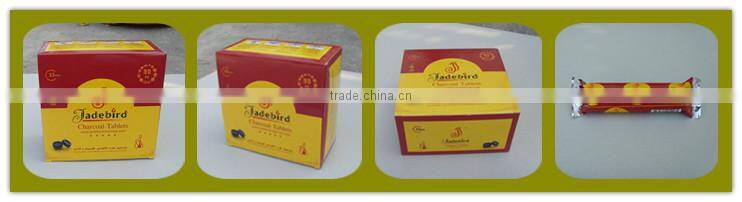 activated low ash waterpipe charcoal briquette